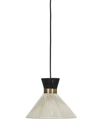 [6641003075] House Doctor Cord loftlampe, sort