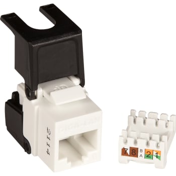 [0986020926] Konnektor Keystone Pro UTP Kat.6 RJ45 flip jack, bulk (150)