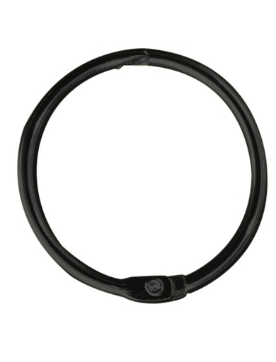 [930216039] Spirella Forhængsringe Ringo Small mattblack 12STK pakke