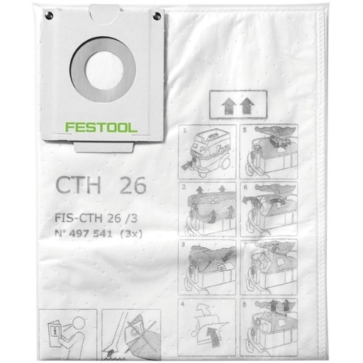 [853057531] Festool Filterpose fis-cth 26/3 - 3pak