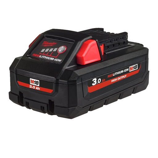 [881416492] Milwaukee M18 Red Lithium™ High Output™ batteri, 18 V/3,0 Ah