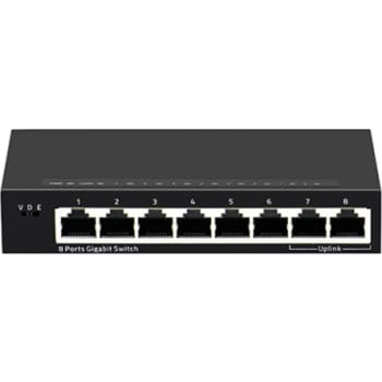 [0986027592] Mini Desktop Switch 8x10/100/1000 metal LA-SWAI-G008-R