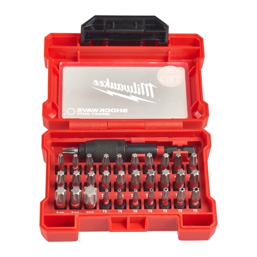 [881403988] Milwaukee Shockwave bitssæt, 32 dele, Torx