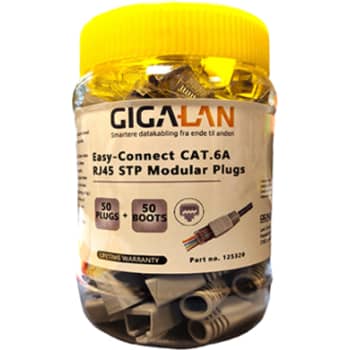 [0986028423] Modular plug Easy-Connect RJ45 Kat.6A STP til blød/massiv leder