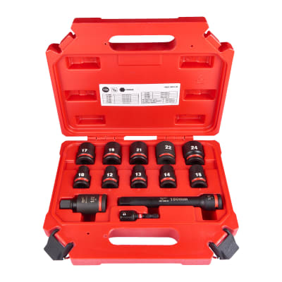 [881429750] Milwaukee Shockwave slagtoppesæt 1/2'', 13 dele
