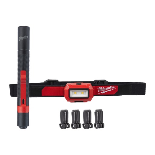 [881081098] Milwaukee TRUEVIEW™ Powerpack lygtesæt HL2IPL-LED