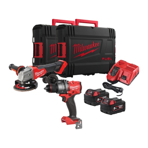 [881416983] Milwaukee M18 powerpack-sæt FPP2E3-502X
