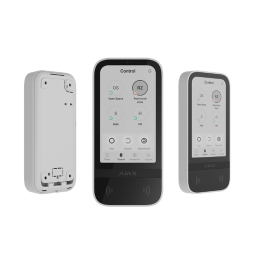 [6285602599] Ajax KeyPad TouchScreen hvid