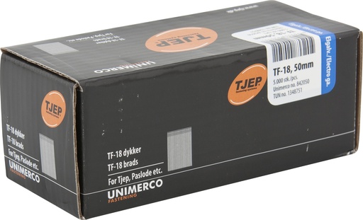 [894022337] Stifter TF-18, 1,2 x 50 mm, FZB, 5000 stk.