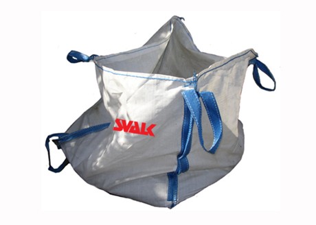 [894012791] Containersæk BIG BAG, 90x90x90 cm, kraftig nylon med 4 løftehanke