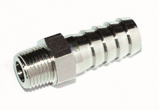 [853061276] Slangestuds, udvendig gevind, 3/8" x 9 mm