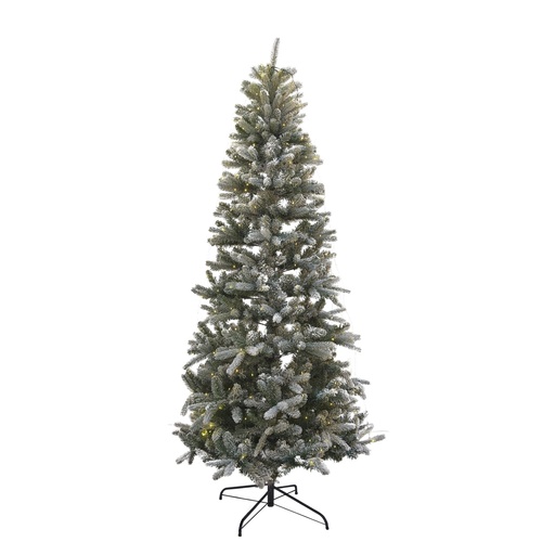[6648708988] Sirius Elias juletræ hvid, 210cm
