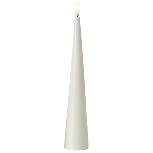 [6648708030] Sille Kegle Ø4,8x26cm, Hvid