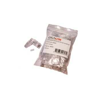 [0986254349] Modular Plug UTP KAT.6 AWG28 stiv/flex leder med tylle til ZONE