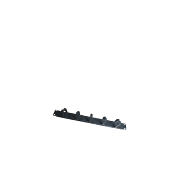 [0986256457] Kabelordner 19" 5 ringe, 1HE, sort, metal