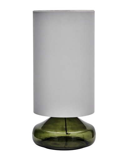 [6644004518] House Doctor Matte bordlampe, grøn; hvid