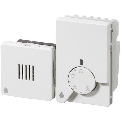 [1024000632] LK Fuga hygrostat m. rumføler - hvid