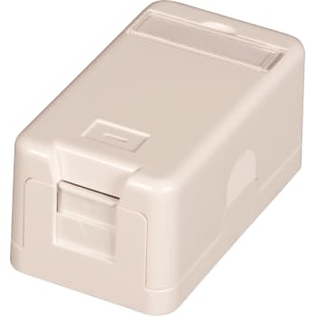 [0986277669] Officefit vægboks 1x Keystone hvid