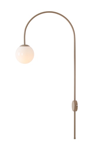 [6643003769] Aldex Una væglampe, max 10W LED, beige