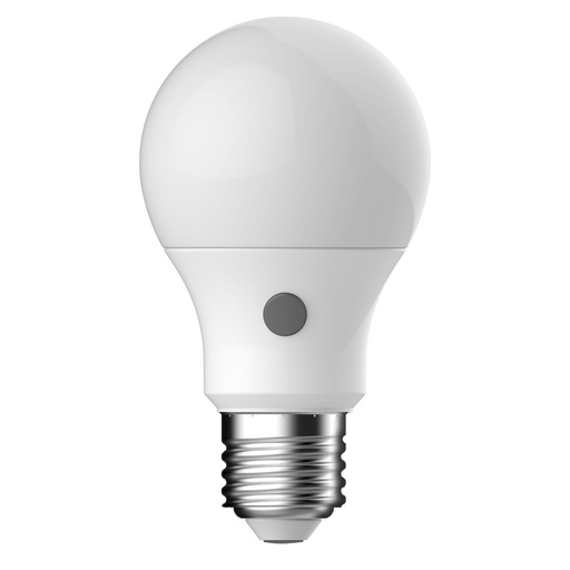[4257809636] Pære E27 A60 Smd sensor 8W 806Lm 2700K hvid