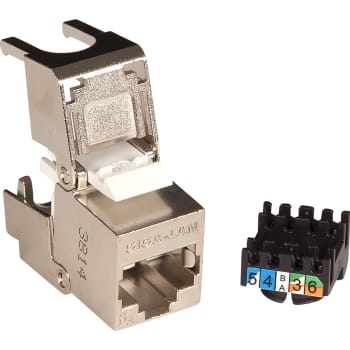[0986281493] Konnektor Keystone Pro FTP Kat.6 RJ45 flip jack