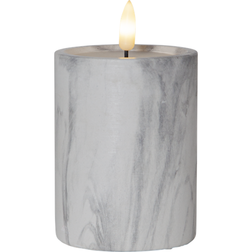 [6648003243] Star Trading Flamme Marble LED lys 12,5x7,5cm