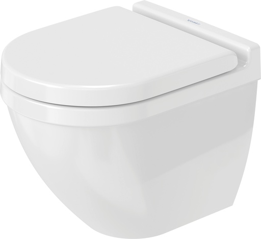 [613246100] Duravit Starck 3 væg-wc, 485mm, hvid, rimless