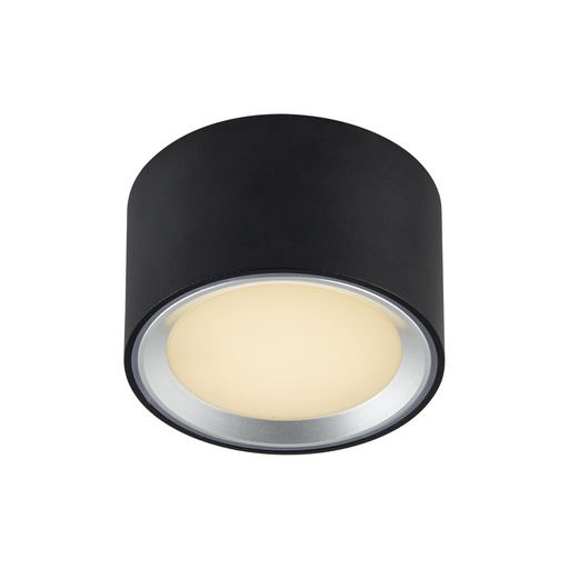 [4242445885] Fallon Påbyg LED 8,5W 2700K, 500 lumen, sort