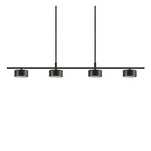 [4242442040] Clyde 4-Skinne, 20W, 827, sort