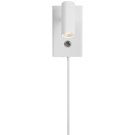 [4243005428] Omari Væglampe Led hvid