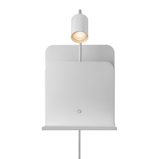 [4243005651] Roomi Indoor Væglampe GU10 hvid