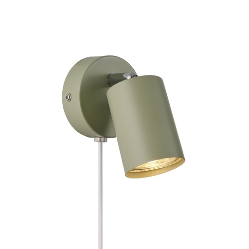 [4243018839] Explore Væglampe GU10 khaki grøn