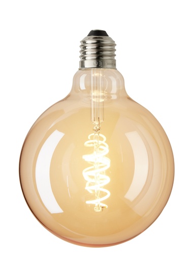 [6257101329] Halo Design deko pære E27 G125 globe 5W, dæmpbar, amber