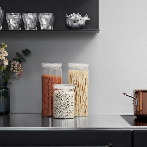[930218457] Vipp253 glass canister