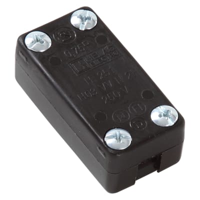 [6221100026] Forgreningsdåse HE 251, 2x1,5-2,5 mm² , sort