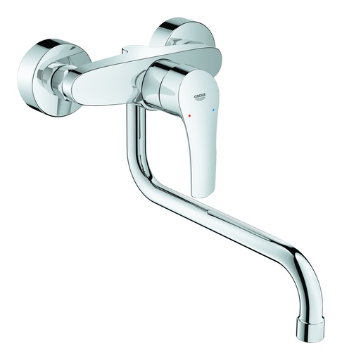 [709182304] GROHE Eurosmart, Køkkenarmatur, vægmonteret