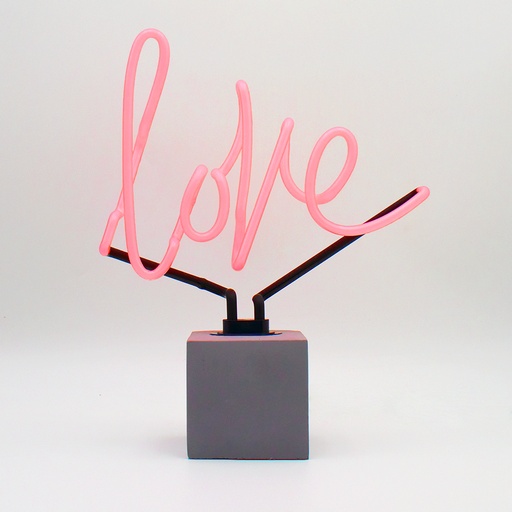 [930232524] Locomocean neon (Concrete base) - Love