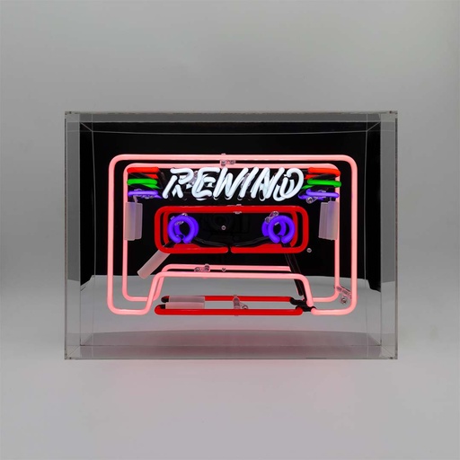 [930232518] Locomocean large acrylic box neon - Cassette