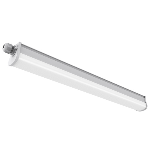 [4246481887] Armatur Westport 60 dobbelt 23W 2100 lumen, grå, IP65
