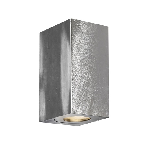[4243485789] Væglampe Canto Maxi Kubi 2, GU10, galvaniseret, IP44