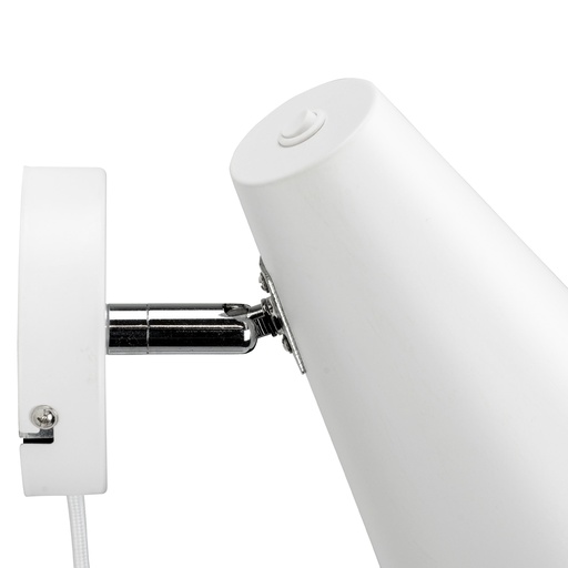 [6643004140] Dyberg Larsen Cale bordlampe, hvid