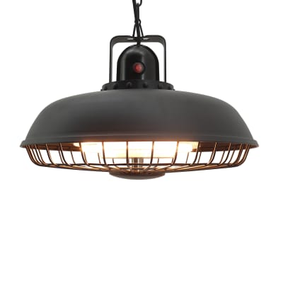 [6278200759] HORTUS Terrassevarmer 600/1200/1800W lofthængt, remote,softtouch