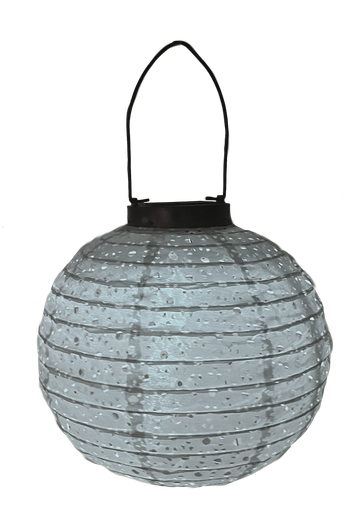 [6648003654] Veli Line sommer lanterne rund Ø20 cm lys grå