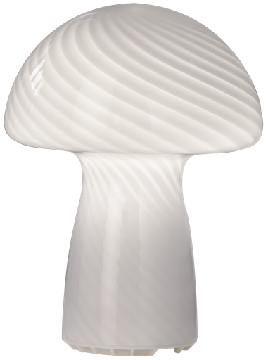 [6648004239] Veli Line Mushroom bordlampe 3 trins touch dæmper 16x12, hvid