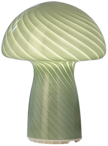 [6648004213] Veli Line Mushroom bordlampe 3 trins touch dæmper 16x12, grøn