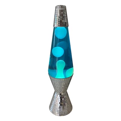 [6644004301] Veli Line Disco lava lampe lava blue sølv mosaik