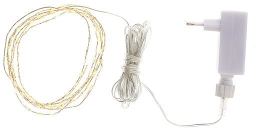 [6648702081] Kiki lyskæde, 155 LED, 1,9m, klar/sølv