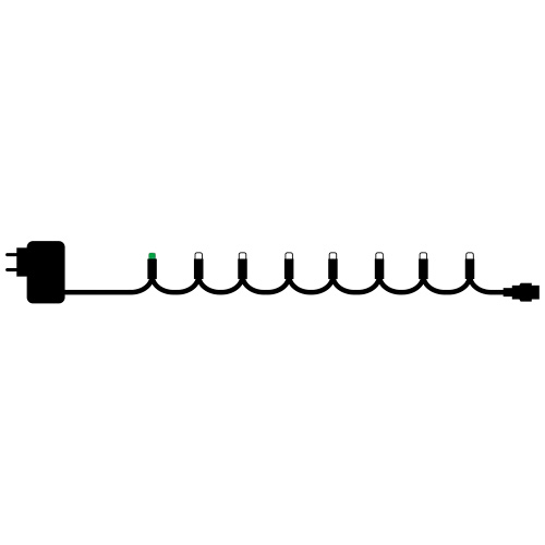 [6648704843] Sirius Easy-Line Lyskæde 400 LED, 39,9m