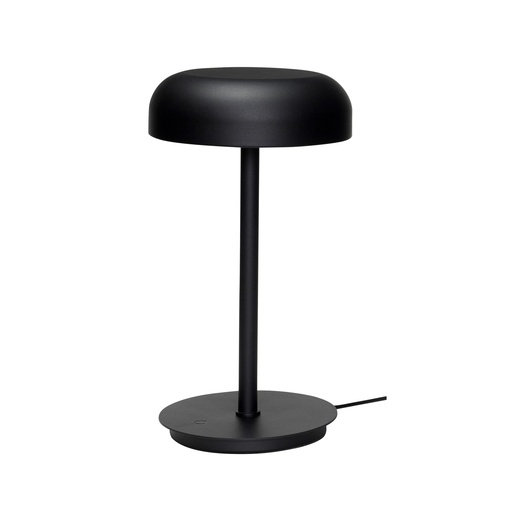 [6644000981] Hübsch Velo bordlampe, dæmpbar, sort