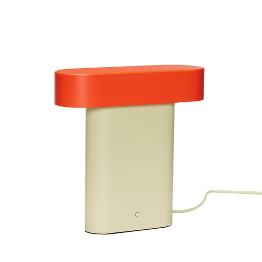 [6644000965] Hübsch Sleek bordlampe, dæmpbar, grøn/rød